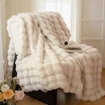 Rabbit Fur Blanket