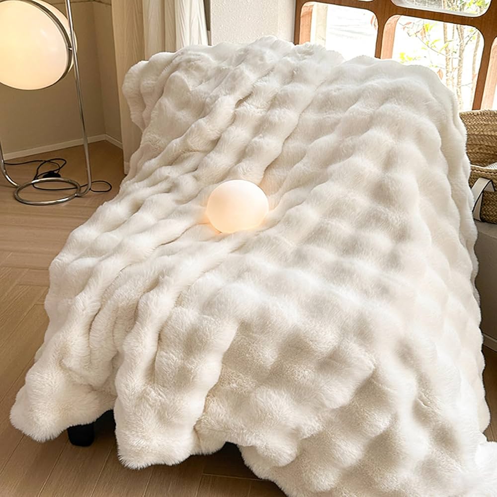 Rabbit Fur Blanket
