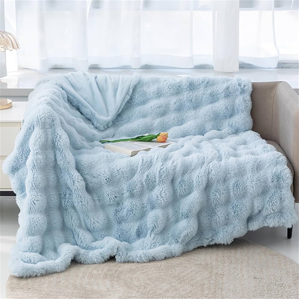 Rabbit Fur Blanket