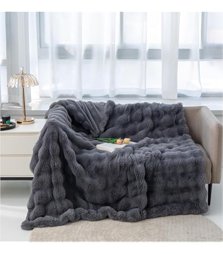 Rabbit Fur Blanket