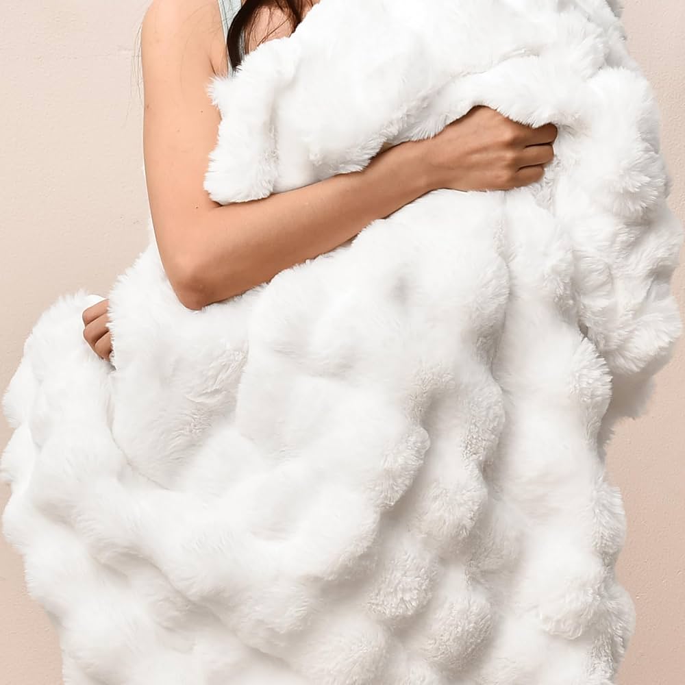 Rabbit Fur Blanket