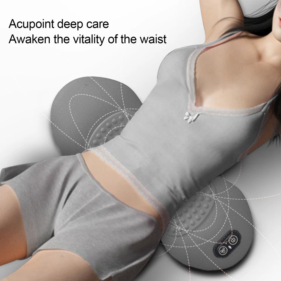 3-IN-1 LUMBAR MASSAGER PILLOW