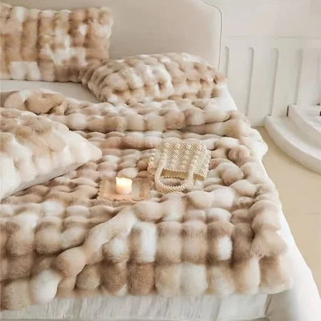 Rabbit Fur Blanket
